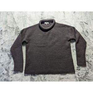 Madewell Long Sleeve Rolled Collar Sweater Women's Size XS Purple